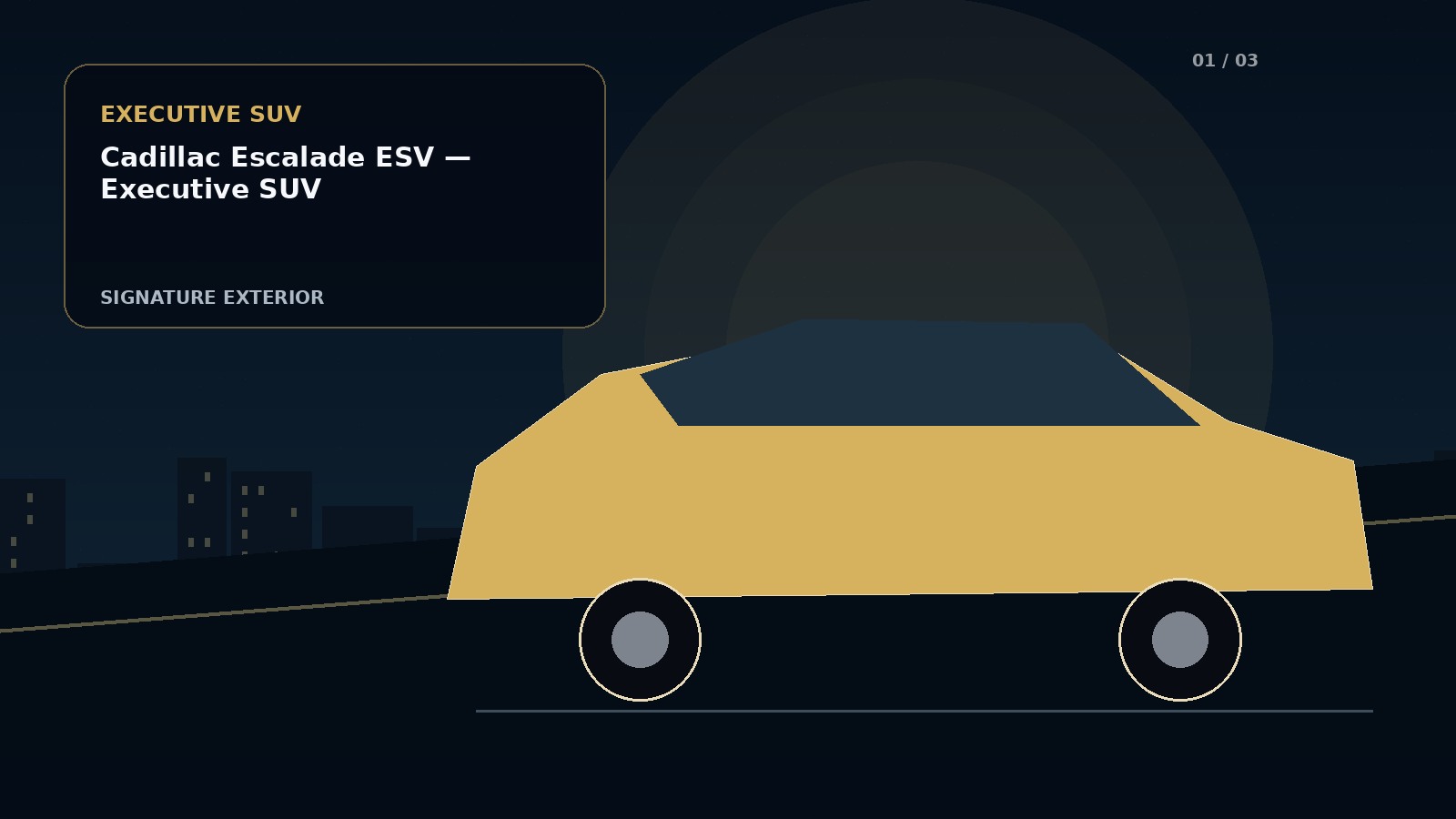 Cadillac Escalade ESV — Executive SUV