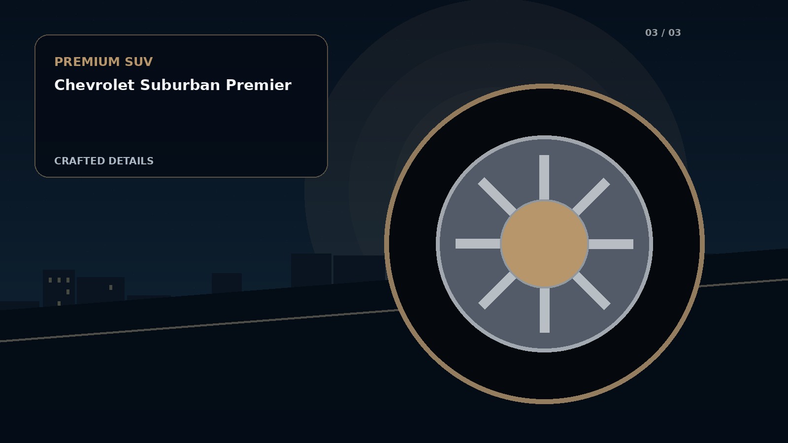 Chevrolet Suburban Premier detail