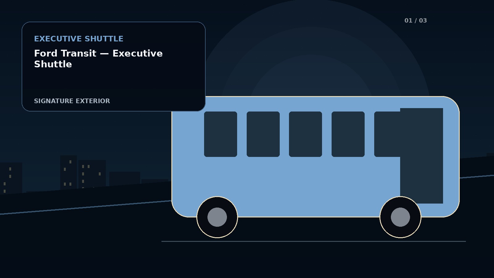 Ford Transit — Executive Shuttle