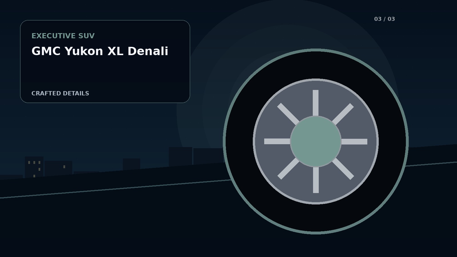 GMC Yukon XL Denali detail
