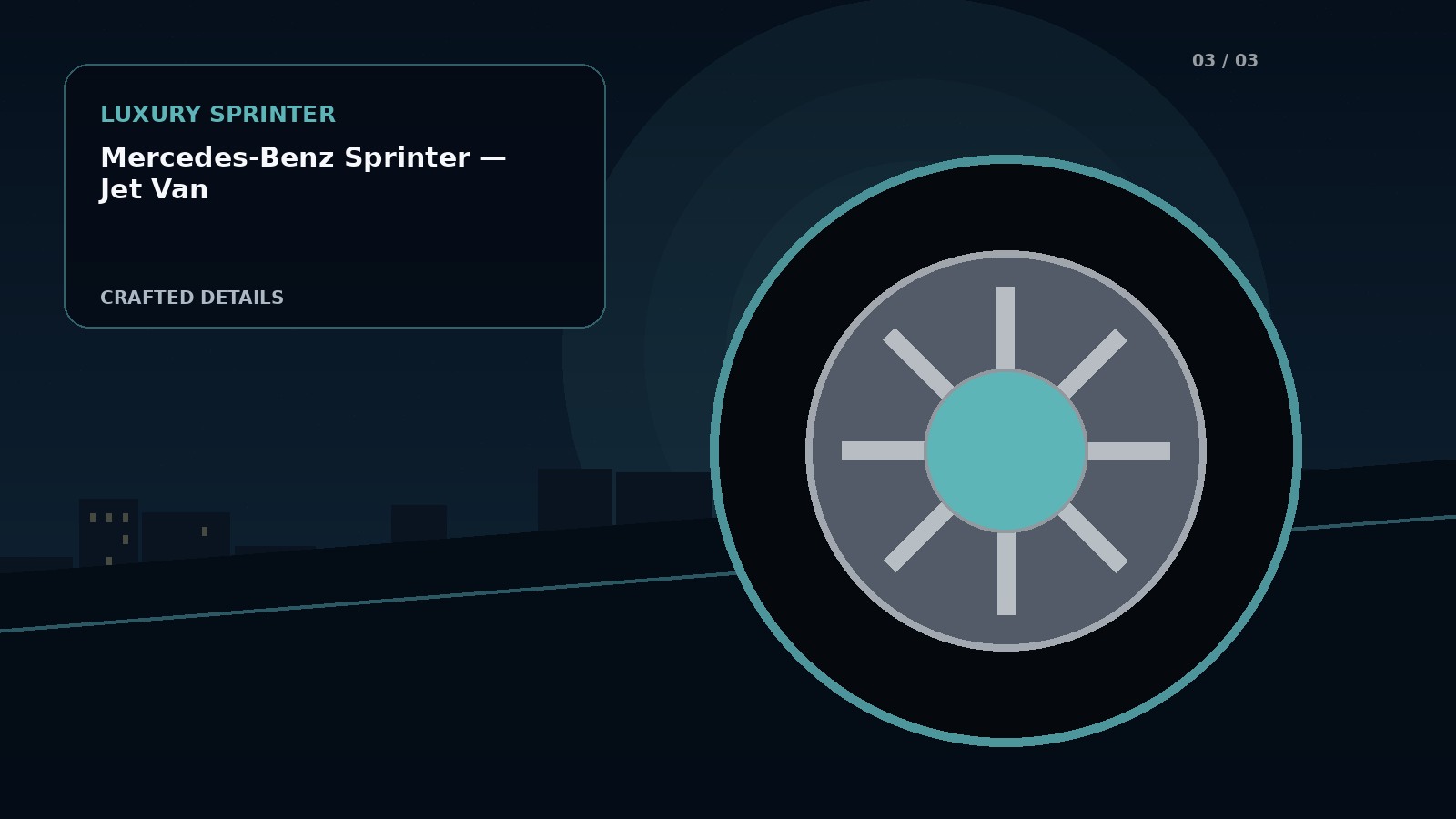 Mercedes-Benz Sprinter — Jet Van detail