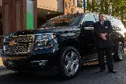 Black full-size premium SUV